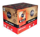 Zavida 64 Piece Coffee Pouches, 100% Colombian, 8 Pound