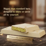 Dubai Chocolate White Bar 7 oz with Pistachio Filling & Kataifi