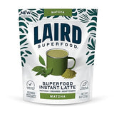 Laird Superfood Matcha Instant Latte with Adaptogens - Matcha Latte Green Tea Powder Packed with Antioxidants and Superfood Coconut Creamer - Gluten