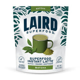 Laird Superfood Matcha Instant Latte with Adaptogens - Matcha Latte Green Tea Powder Packed with Antioxidants and Superfood Coconut Creamer - Gluten