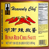 Heavenly Chef Hunan Red Chili Sauce, 128 Oz (1 Gallon)