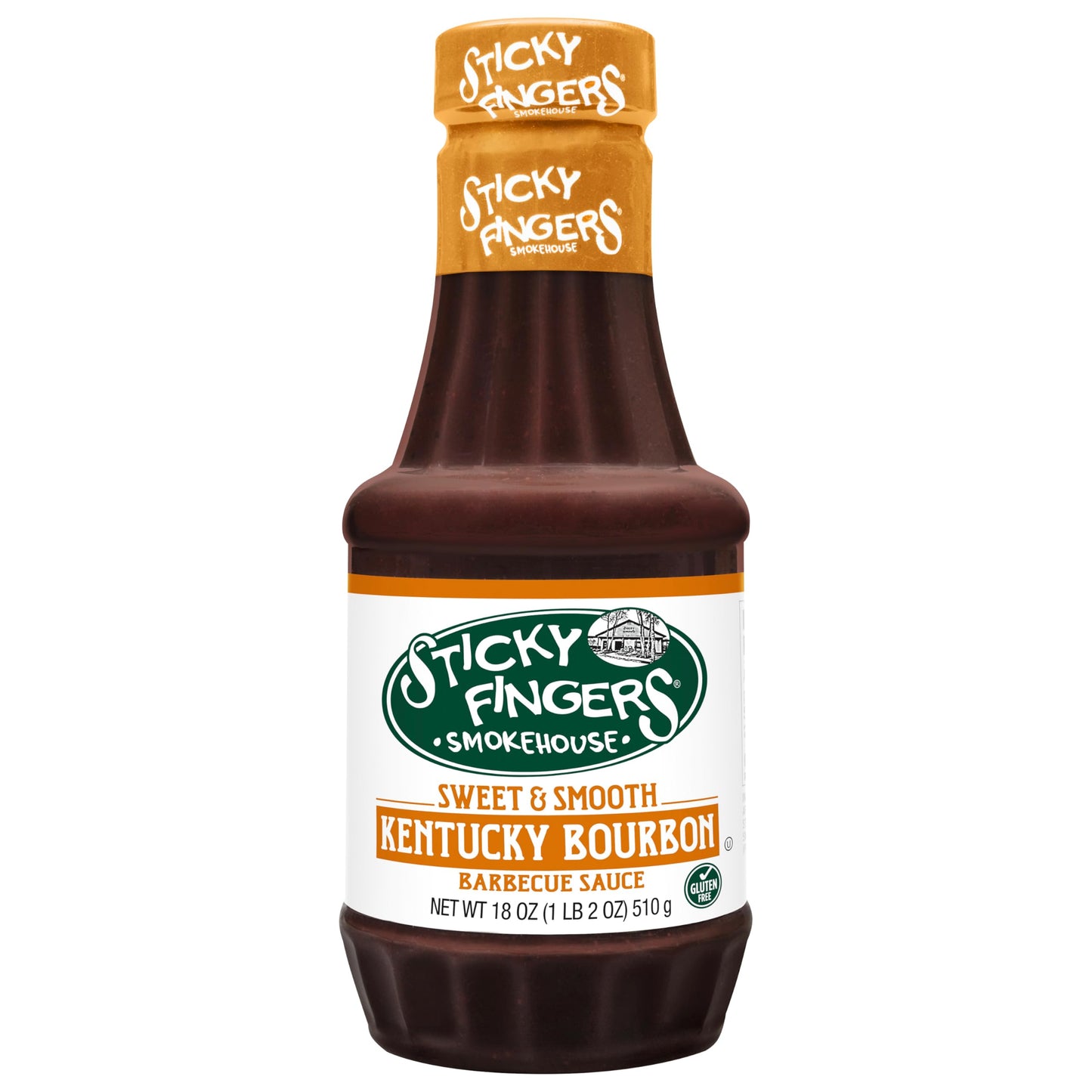 Sticky Fingers BBQ Sauce, Sweet Kentucky Bourbon, 18 OZ