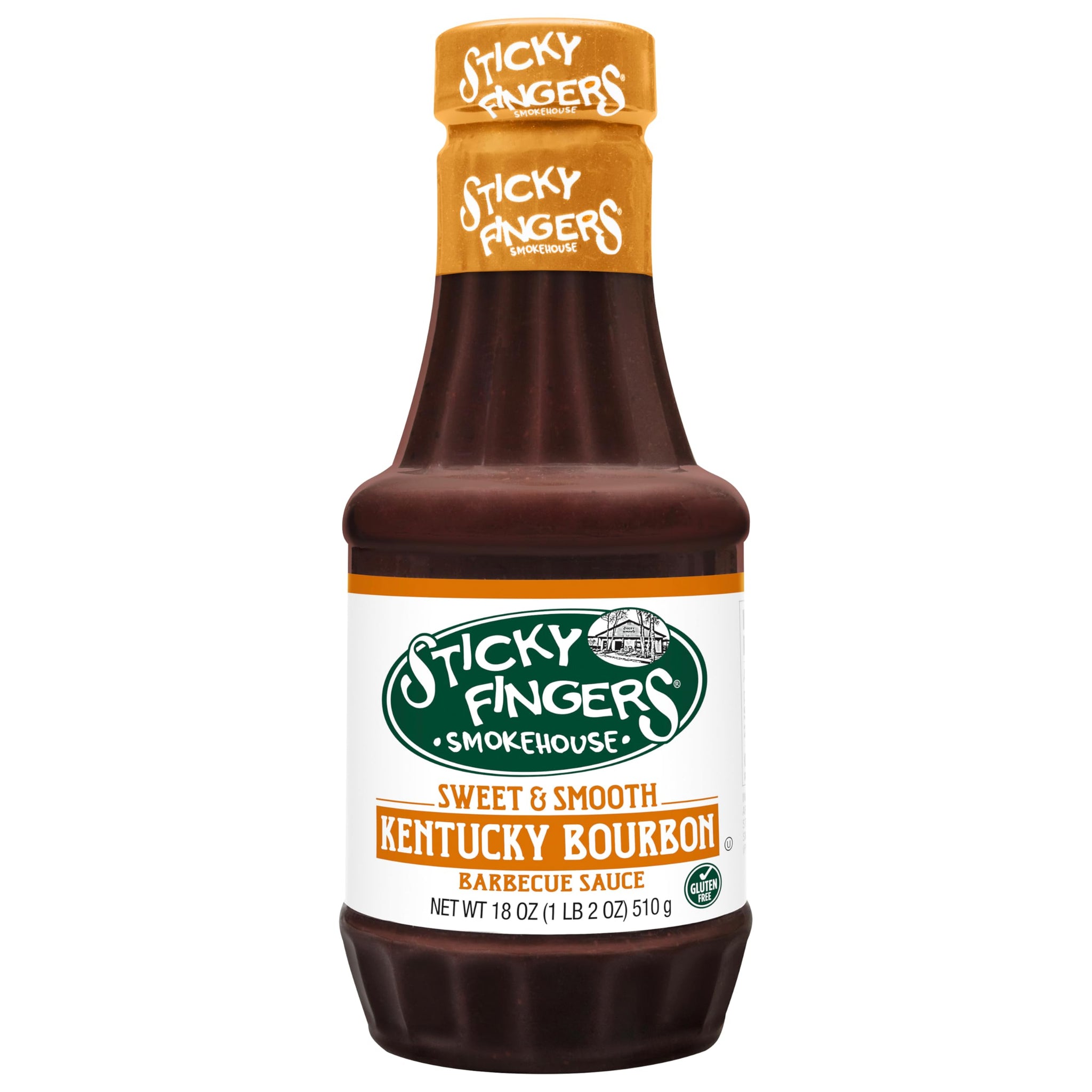 Sticky Fingers BBQ Sauce, Sweet Kentucky Bourbon, 18 OZ