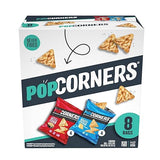 Popcorners Snacks Gluten Free Chips, 2 Flavor Variety Pack, 0.625oz Bags (8 Pack)