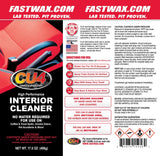 CU4 Carpet & Upholstery Cleaner - Stain Remover & Odor Eliminator for Fabric, Carpet & Upholstery, 3-Pack