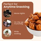 Wellsley Farms Peanut Butter Filled Pretzels, Crunchy Nuggets with Real, Salty Snacks for Adults & Kids, Perfect for Parties, Movies & On-the-Go