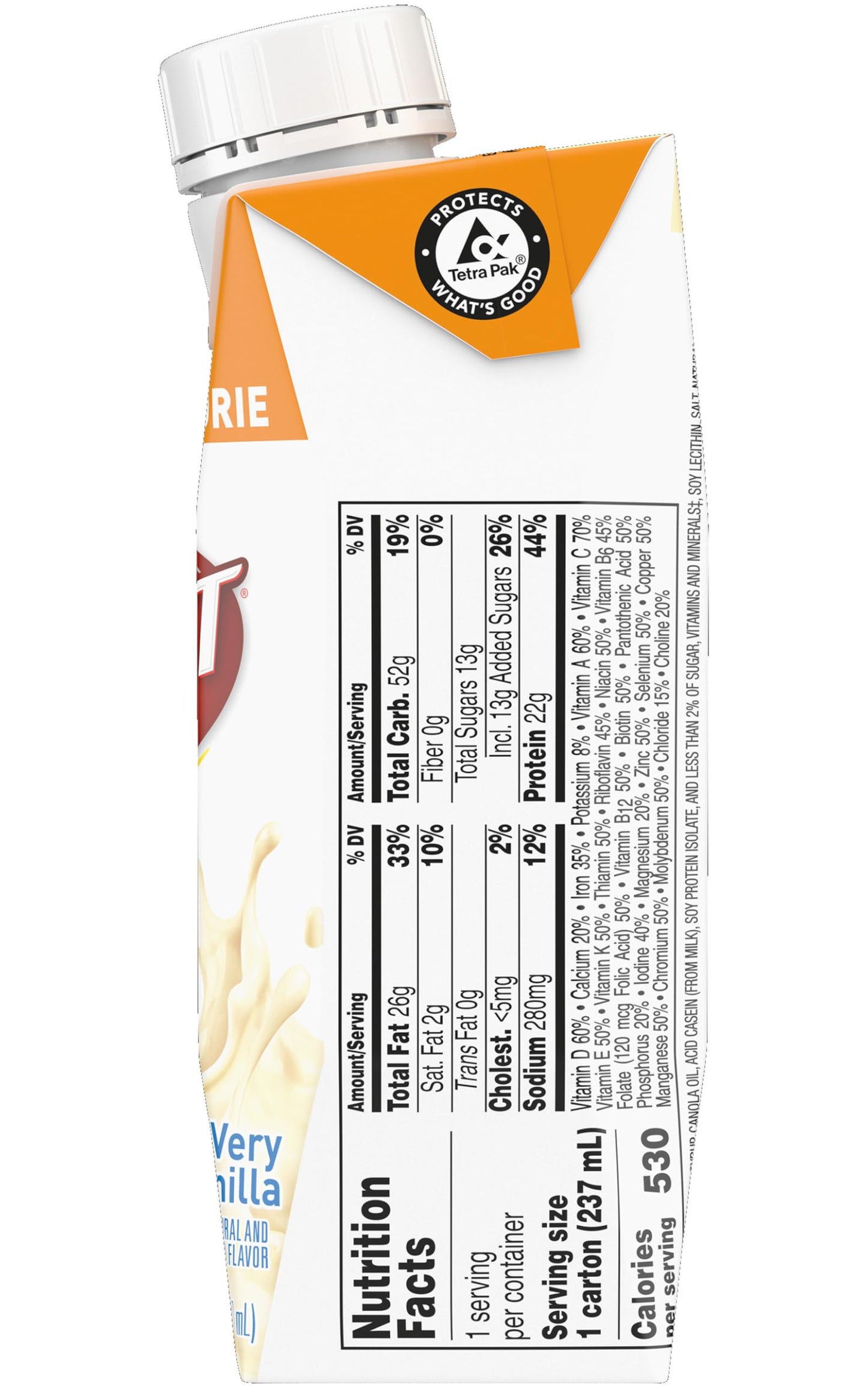 Boost Very High Calorie Nutritional Drink Variety Pack 8 Fl Oz (Pack of 6)