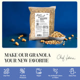 Laura's Gourmet Granola Honey Roasted Peanut Crunch, 2 lb, Gluten-Free Oats, Vegetarian, Dairy & Soy Free Snack, Organic Honey Roasted Peanuts