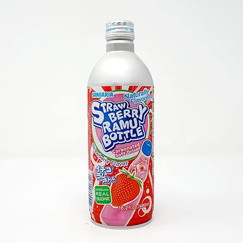 Sangaria Strawberry Ramu Bottle 480ML (6 pack)