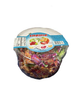 Shahia Assorted Fruits Chewy Candy 400g (14.1 oz) - Soft Filled Fruit Chews - Individually Wrapped Assorted Flavors - Imported Turkish Candy Tub