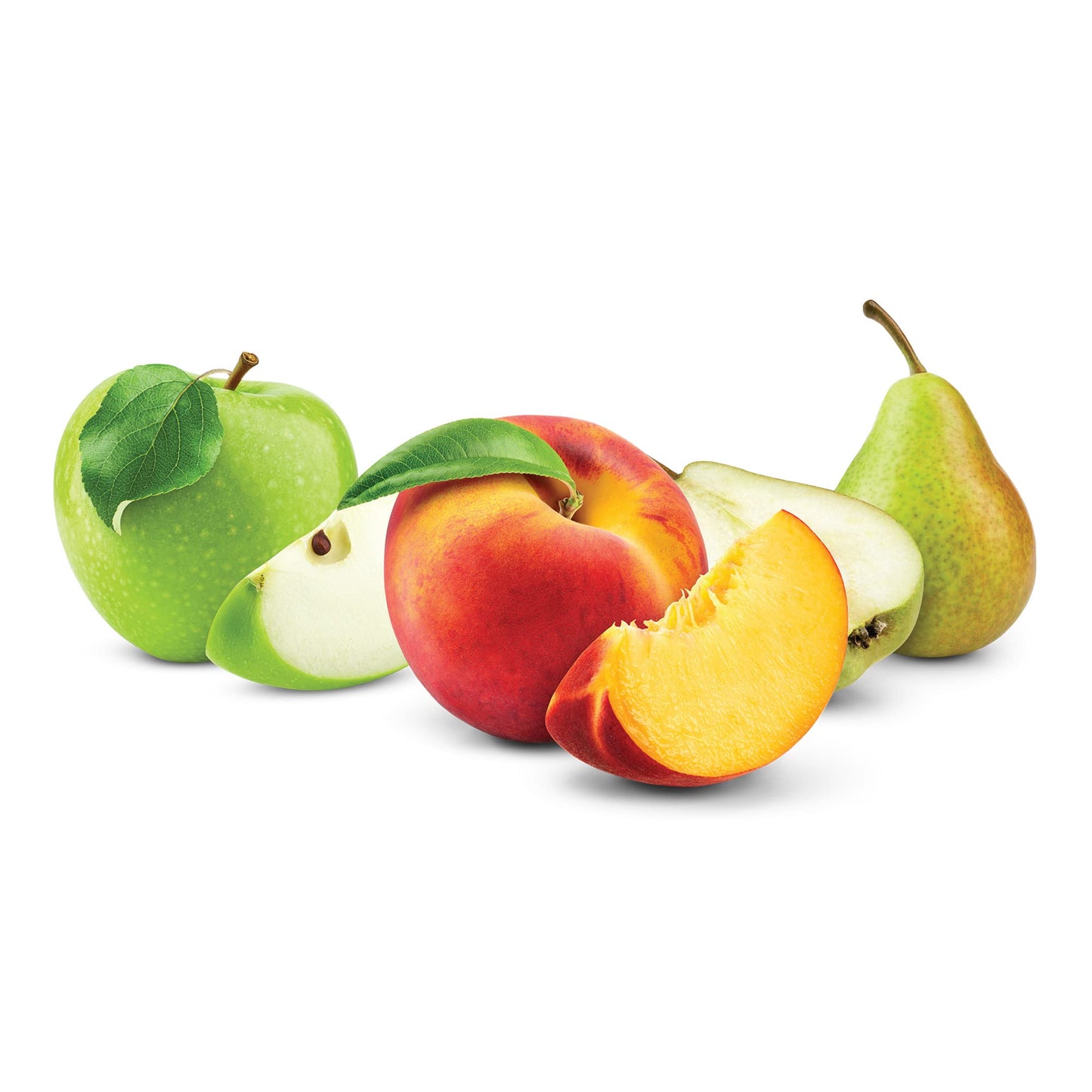 Press'd Fruit Gummies, Green Apple, Pear, & Peach Flavors, 100g/3.5 oz., Bag (Imported from Canada)