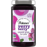 Polaner Verry Berry Fruit Spread, Concord Grape, 15.25 Ounce