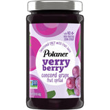 Polaner Verry Berry Fruit Spread, Concord Grape, 15.25 Ounce