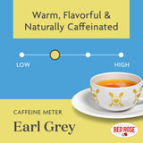 Red Rose Earl Grey, Loose Leaf, Black Tea, With Bergamot Oil, 12 oz