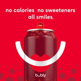 bubly Sparkling Water, The Super Mario Galaxy Movie Strawberry, Zero Sugar & Zero Calories, 12 Fl Oz Cans (Pack of 8), Packaging May Vary