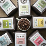 Charleston Coffee Roasters | Specialty Organic Ground Coffee | Hand Picked, Premium Slow Roast (SWP Decaf, Dark Roast) 12 Oz
