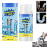 2PCS Sink and Drain Cleaner Powder for Kitchen and Bathroom Sinks Shower Tub - Drain Clog Remover Unclogging Cleaner for Daily Cleaning (4)