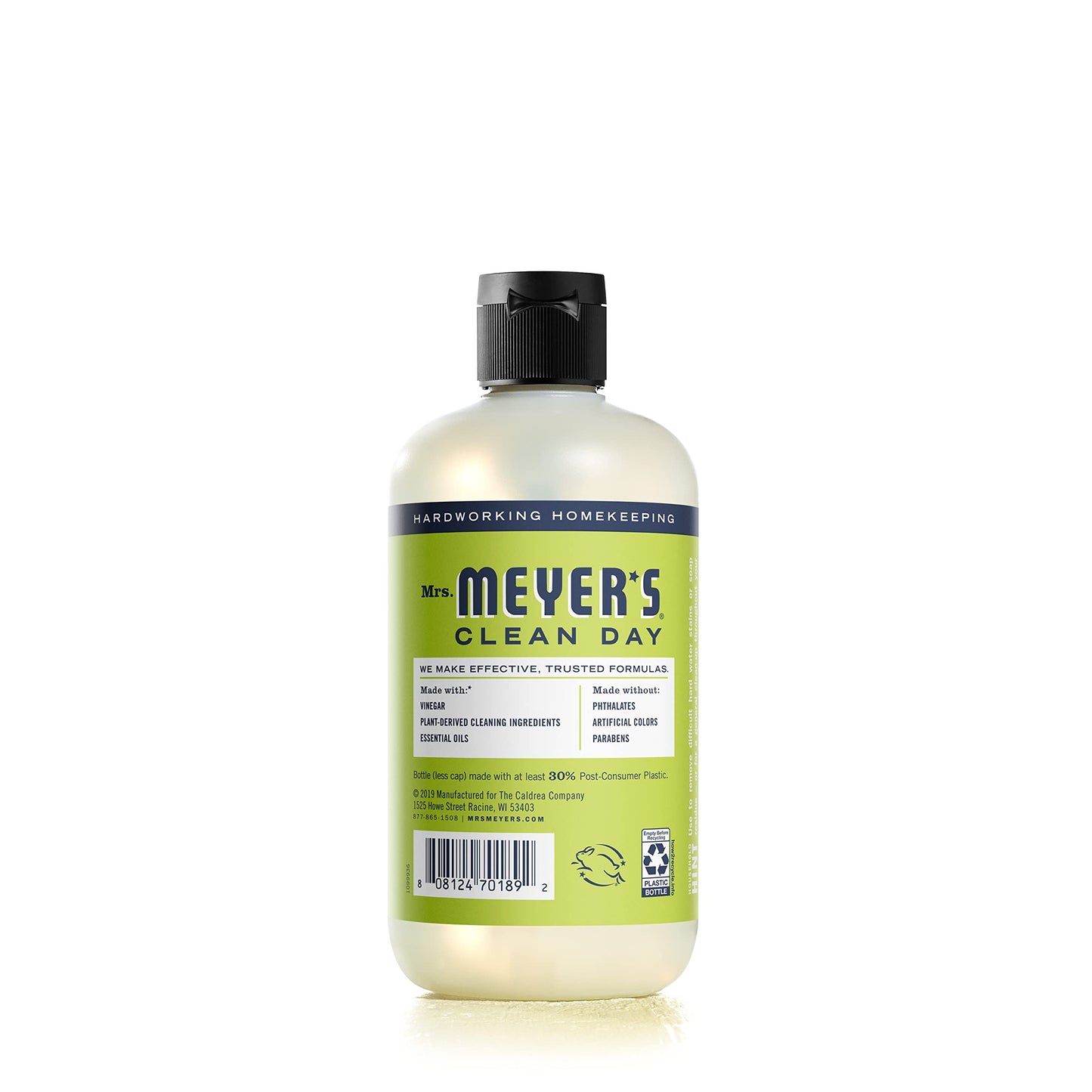 MRS. MEYER'S Clean Day Vinegar Gel Cleaner, Lemon Verbena (12 Fl Oz, Pack of 1)