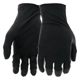 PIP Grippaz Skins 6 Mil Nitrile 9.5" Disposable Gloves 50-Pack, Fish Scale Grip, Chemical & Oil Resistant, Black, Medium (67-246/M)