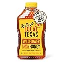 Kelley's Local Texas Wildflower Honey 40 oz - 100% Pure, Raw and Unfiltered - All-Natural American Honey for Tea, Baking, Yogurt, Toast & BBQ, Squeeze Bottle