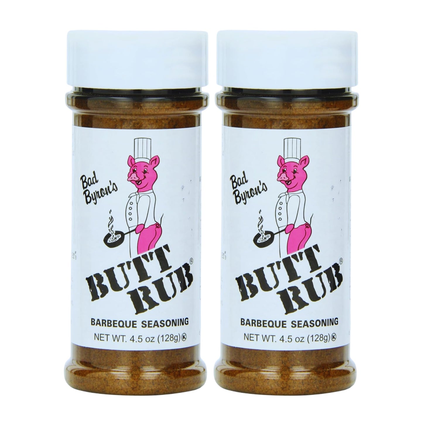 Bad Byron’s Butt Rub Barbeque Seasoning - 4.5 oz Shaker | Award-Winning All-Purpose Dry Rub for Pork, Chicken, Beef, Seafood & Vegetables |