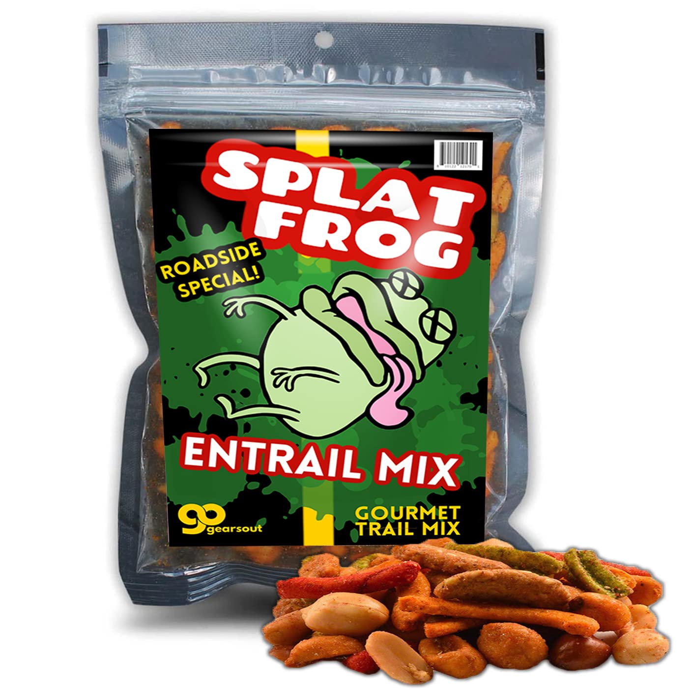 Splat Frog Gourmet Trail Mix - Funny Stocking Stuffers for Friends and Relatives - Gross Joke Holiday Presents Weird Gifts For White Elephant Parties