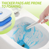Toilet Bowl Cleaner Wand Refills Compatible with CLOROX, 21 Count Disposable Toilet Brush Refills, Replacement Heads for Toilet Cleaning System