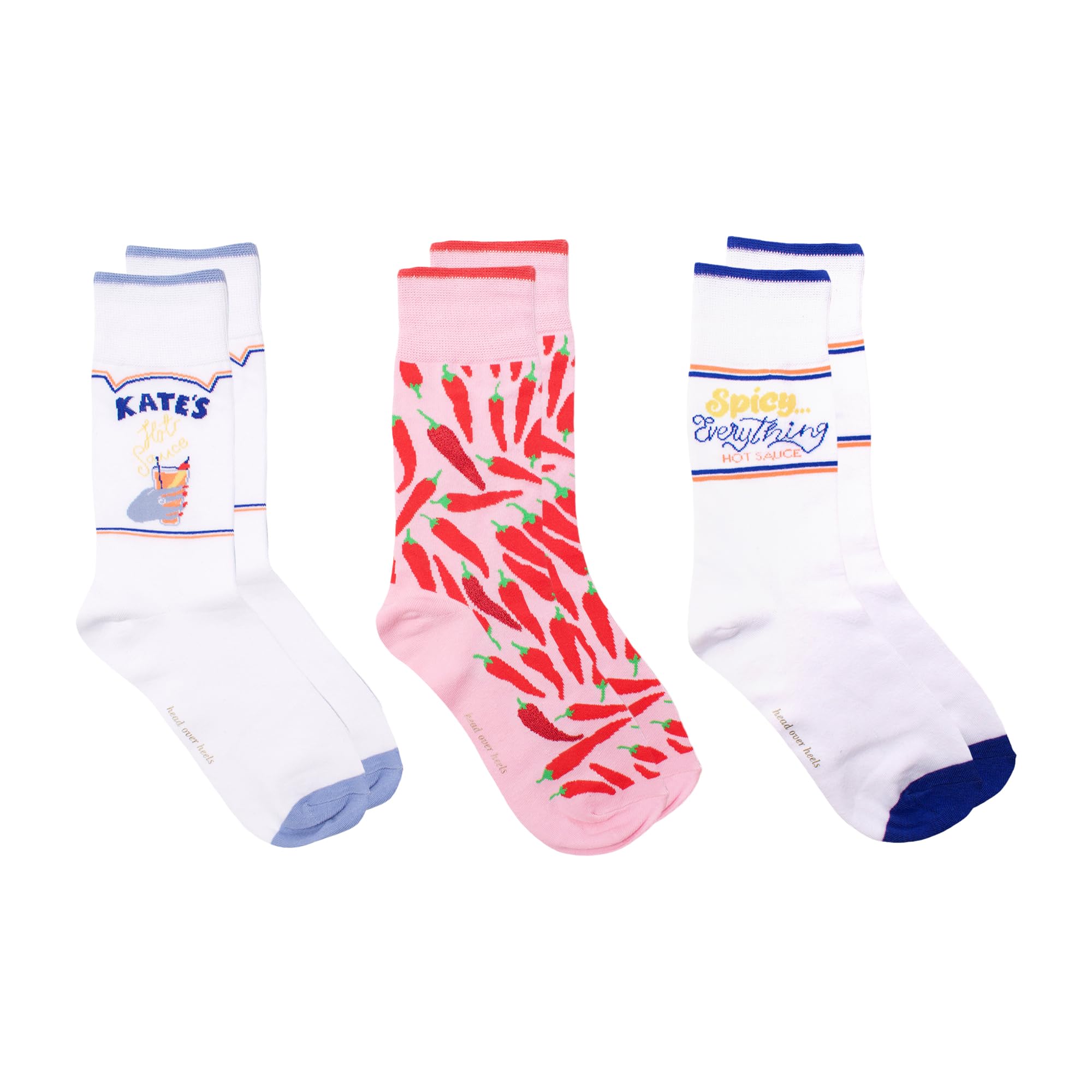 kate spade new york 3PK KSNY HOT SAUCE CREW