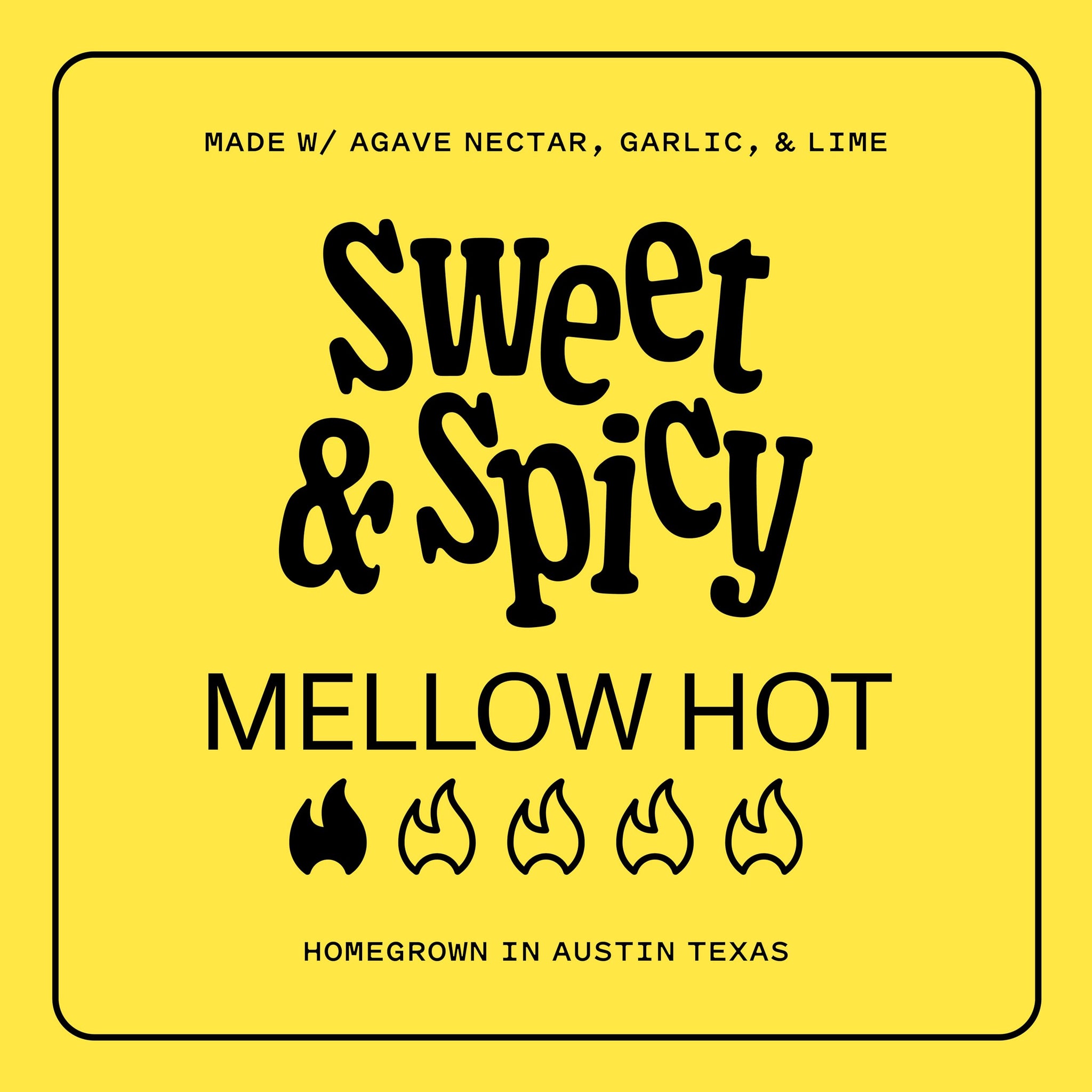 Yellowbird® Classic Blue Agave Sriracha 19.6 oz. Tabletop Size (Mellow Hot | 1 Bottle | Made in Texas)