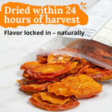 Bella Viva Dried Persimmons, 1.5 lb - California Dried, Upcycled Persimmon Slices - No Sugar Added, No Sulfites - Soft & Chewy Dry Persimmon Fruit