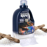 Clean Guy Laundry Detergent with Dryer Sheets | Ocean Fresh Scent, Deep Clean Formula, Softens & Freshens Clothes, Long-Lasting Freshness -Sea salt