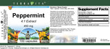 Peppermint 4:1-450 mg (100 Capsules, ZIN: 521135) - 3 Pack