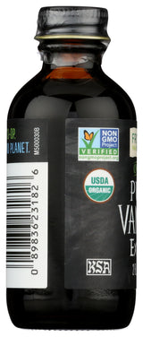 Frontier Co-op Organic Vanilla Extract, 2 Ounce Glass Bottle, Buttery Smooth, Sugar-Free Flavor For Smoothies and More