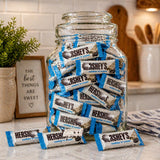 Cookies and Creme Snack Size Chocolate Candy Bars, 1 Pound Bulk Assortment, White Creme with Crunchy Chocolate Cookie Pieces, Individually Wrapped