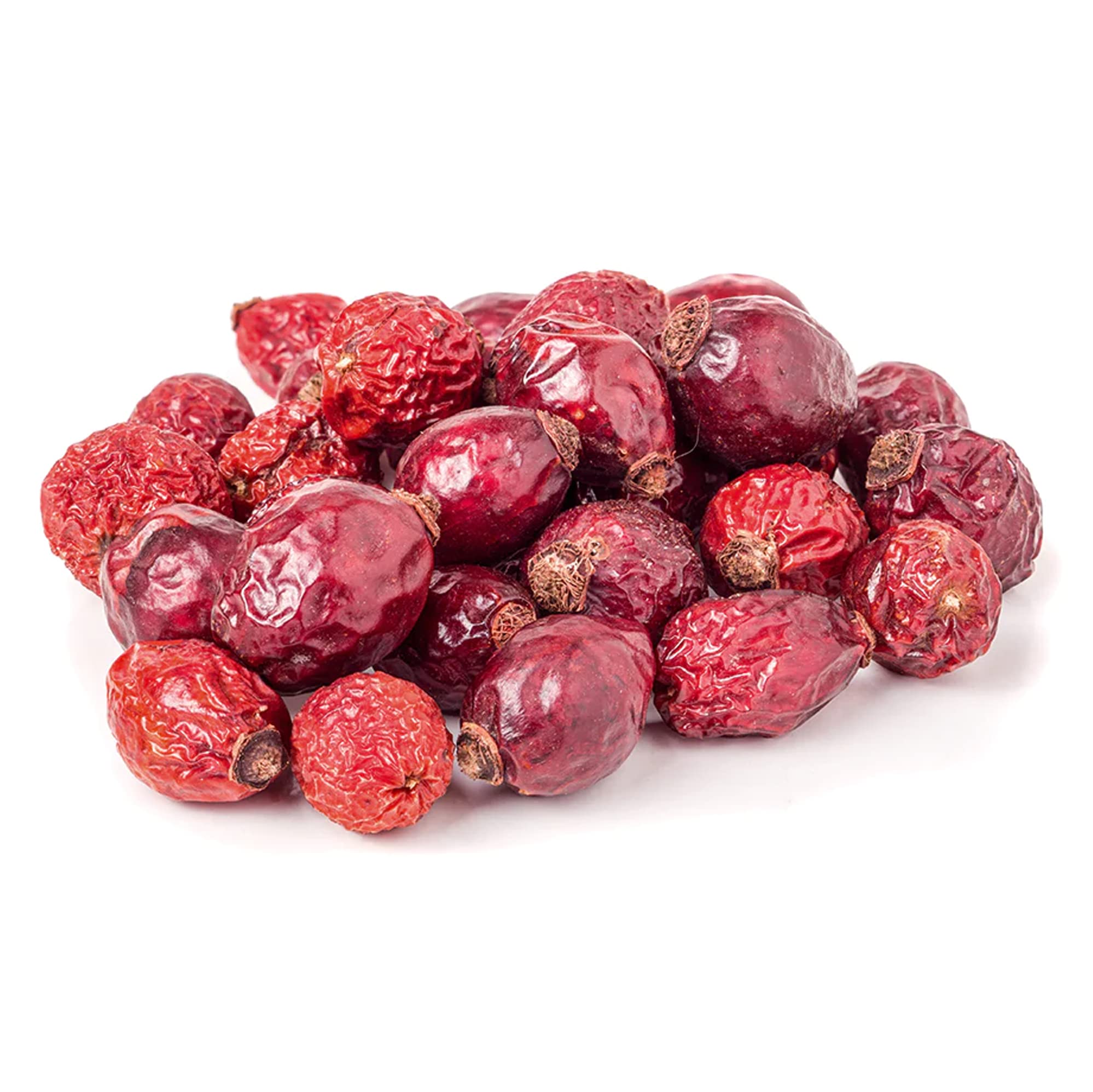 NY Spice Shop Rose Hips Whole - 8 Ounce Dried Rosa Canina Fruit - Dried Rosehip Berries Herbal Tea Ingredient - Pure Whole Rose Hips for Jams, Syrups