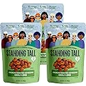 Standing Tall Roasted Soybean - Chili Lime- 12g protein, 2g fiber, 0g sugar, Plant-Based Vegan Snack, Gluten-Free, Non-GMO, 3 Count Variety Pack, 5oz