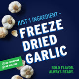 Litehouse Organic Freeze Dried Garlic - Substitute for Fresh & Minced Garlic, Jar Equal to 45 Garlic Cloves, Garlic Flakes, Non-GMO - 1.58 Oz, 6-Pack