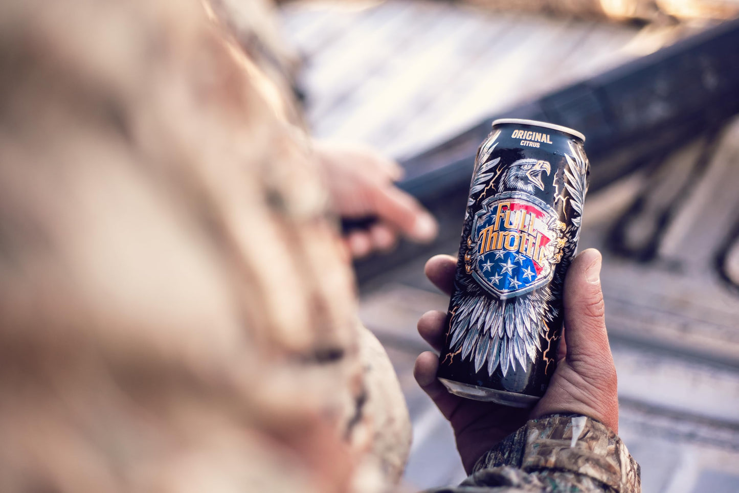Full Throttle Citrus: Hard-Working Energy Drink. 16 Fl oz