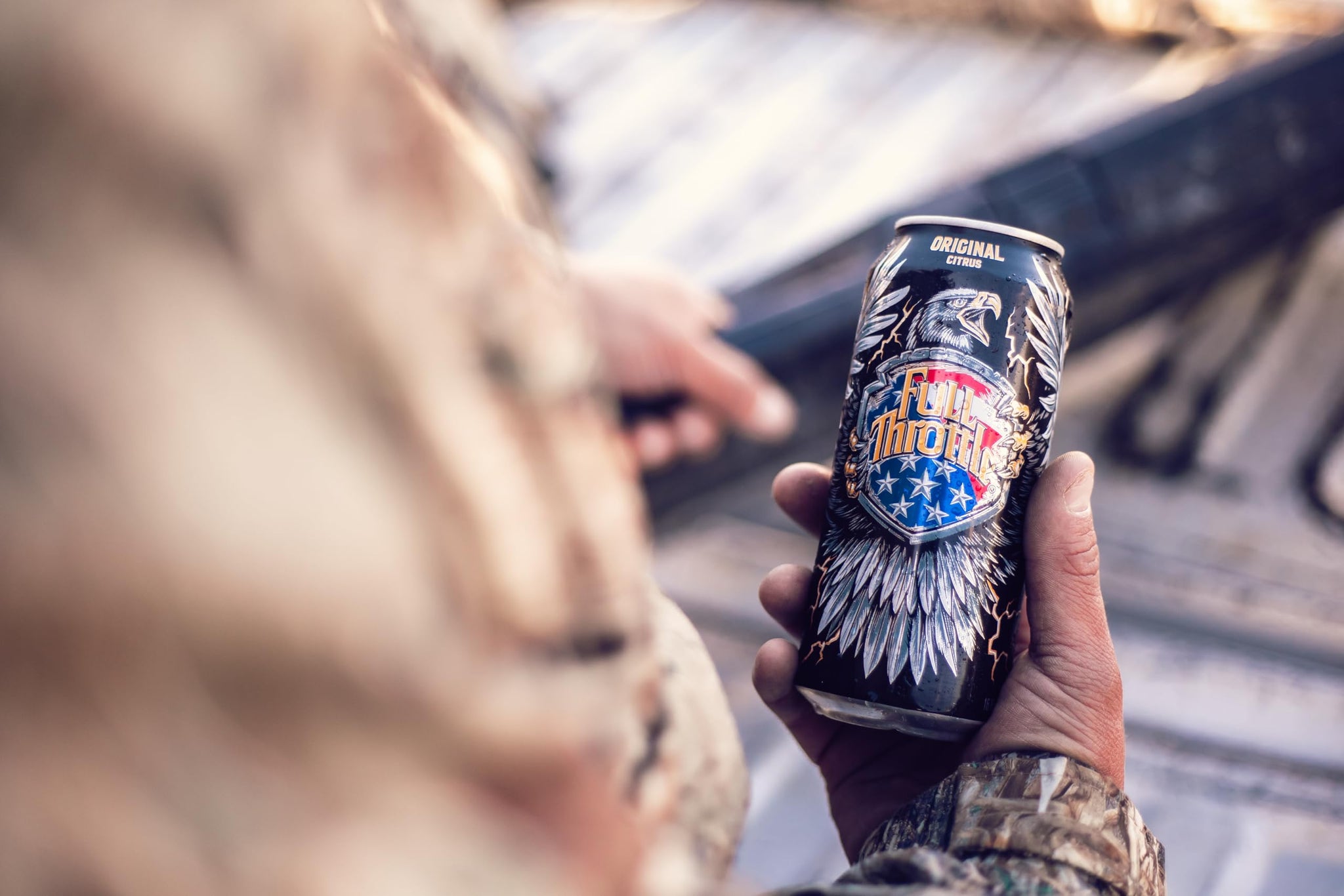 Full Throttle Citrus: Hard-Working Energy Drink. 16 Fl oz
