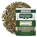 Organic Positively Tea Company, Mango Green, Green Tea, Loose Leaf, 16 Ounce