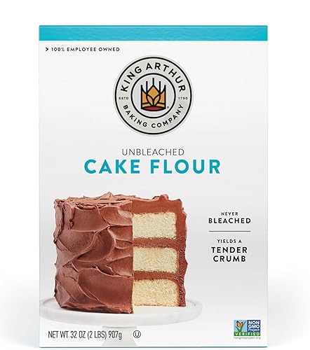 King Arthur Cake Flour, Unbleached and Unenriched, 2 lb (Pack of 1) - Non-GMO Project Verified, No Preservatives