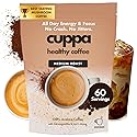 Cuppa Coffee - Great tasting medium roast with mushrooms, adaptogens & superfoods - Lion's Mane, Ashwagandha, Cordyceps, MCT, Prebiotic Fiber