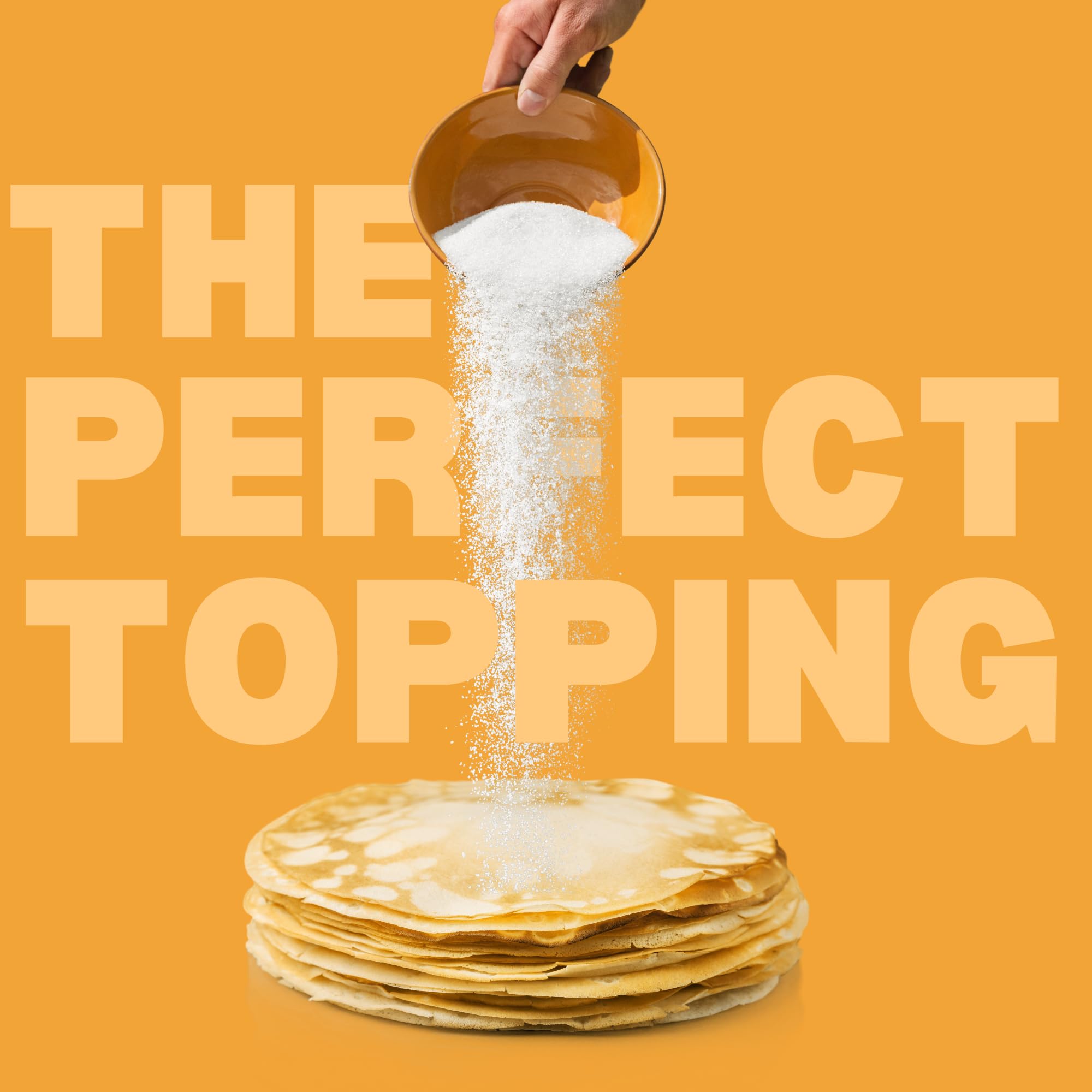 Sweetzo Swedish Pancake Mix and Vanilla Powdered Sugar, For Baking, Pancakes and Crepe Making Kit, Bulk Bags, 6 and 8 Ounces Each (Pack of 2)