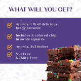 Get Well Soon Gift Basket Chocolate Brownies Cookies Food Gift Treats For Men Women Kids Individually Wrapped Care Package After Surgery | Nut Free |