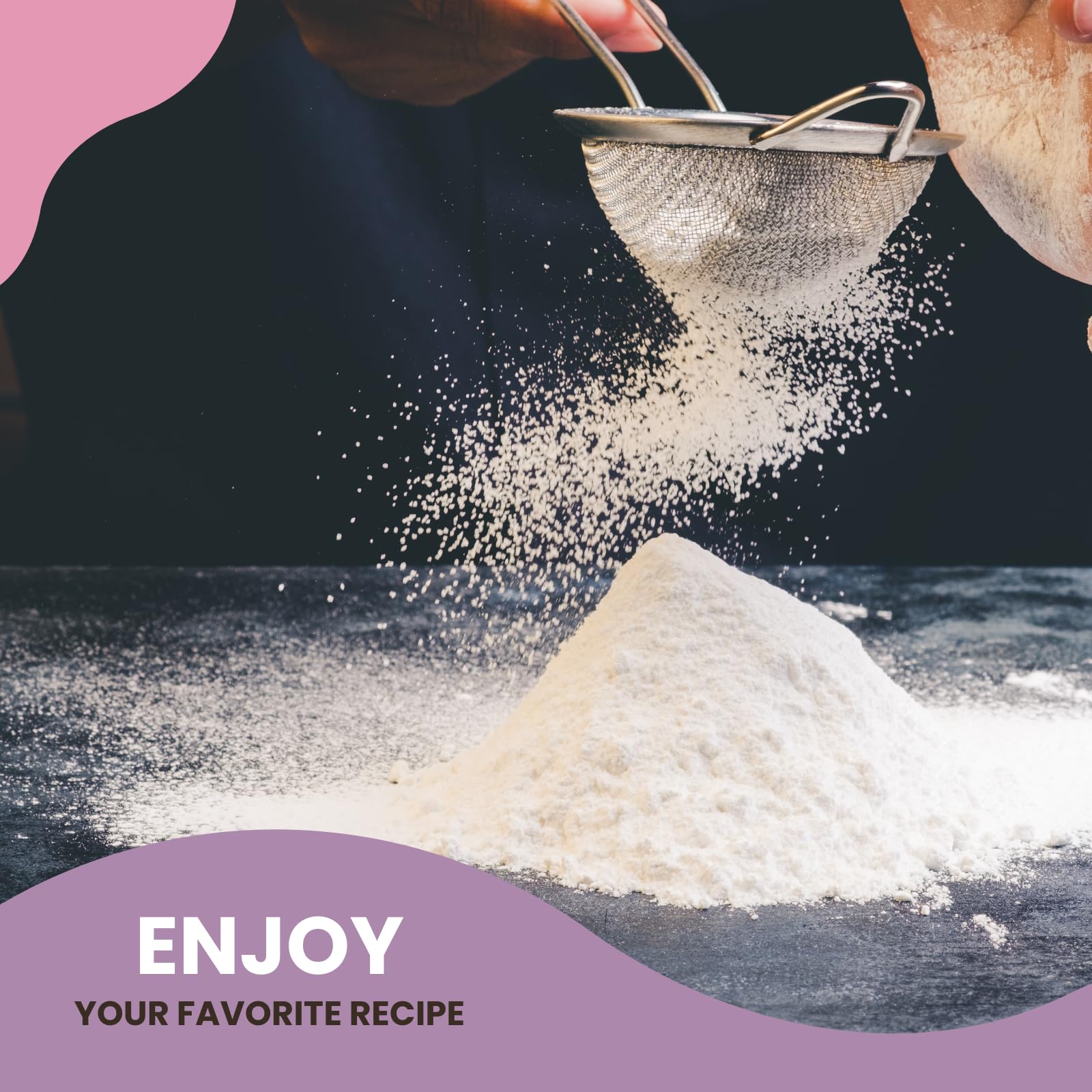 Better Batter Cake Flour - Award Winning Nutritious, Vegan, Allergen Free, Gluten-Free, Carb Rich, & Kosher - Cup for Cup Alternative All-Purpose Baking, Organic, Non-GMO, 4 lb