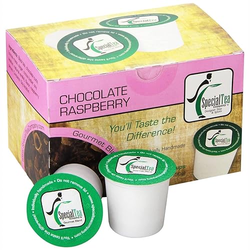 Special Tea Company Choclolate Raspberry, Single Serve Black Tea (Pack of 10)