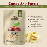 Himalayan Chef Freeze-Dried Fruit - 15g Freeze-Dried Apple, Healthy Organic Fruits Snacks for Kids & Adults | Baby Snacks, Gluten-Free Drieds Fruit