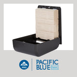 Pacific Blue Basic Recycled Multifold Paper Towels (Previously branded Envision) by GP PRO (Georgia-Pacific), Brown, 23304, 250 Towels Per Pack, 16