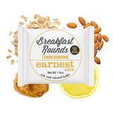 Earnest Eats Breakfast Rounds, Lemon Sunshine - 5g Protein, Soft-Baked with Whole Oats & Almond Butter, Gluten-Free & Non-GMO Breakfast Bars (14