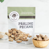 HUDSON PECAN COMPANY: Praline Roasted Georgia Pecans | Candied Gourmet Delight, Irresistible Southern Sweetness (Perfect for Snacking, Baking, Salads